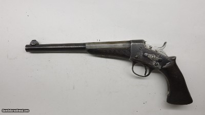 Remington 1901 Single Shot Pistol 22LR, 10