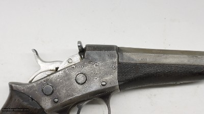 Remington 1901 Single Shot Pistol 22LR, 10