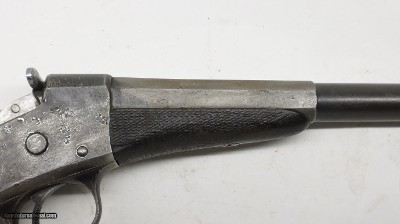 Remington 1901 Single Shot Pistol 22LR, 10