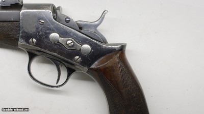 Remington 1901 Single Shot Pistol 22LR, 10
