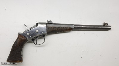 Remington 1901 Single Shot Pistol 22LR, 10