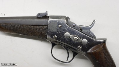 Remington 1901 Single Shot Pistol 22LR, 10