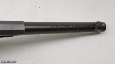 Remington 1901 Single Shot Pistol 22LR, 10