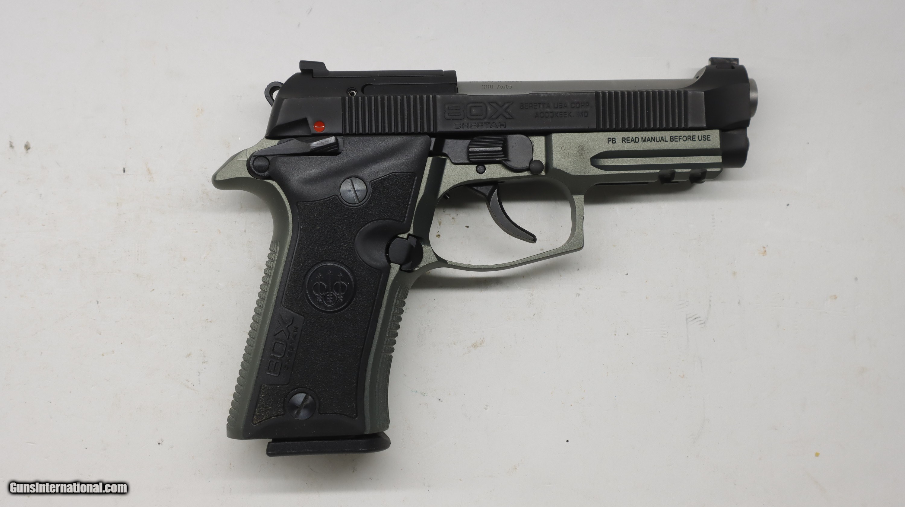 Beretta 80X Limited Edition Cheetah Factory Demo J80XGRE13