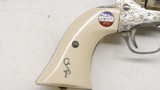 Uberti Colt Patton Comm. SAA Single Action Army Engraved Ivory - 6 of 18