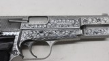 Browning Hi Power 9mm Hand engraved by Eddie Mardis - 3 of 17