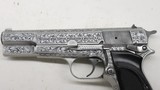 Browning Hi Power 9mm Hand engraved by Eddie Mardis - 14 of 17