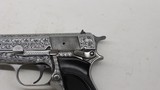 Browning Hi Power 9mm Hand engraved by Eddie Mardis - 13 of 17