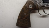 Colt Python Factory Hand Engraved D Level, 357 Mag 6