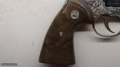Colt Python Factory Hand Engraved D Level, 357 Mag 6