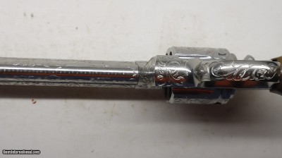 Colt Python Factory Hand Engraved D Level, 357 Mag 6