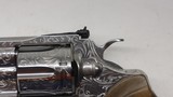 Colt Python Factory Hand Engraved D Level, 357 Mag 6