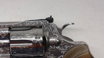 Colt Python Factory Hand Engraved D Level, 357 Mag 6