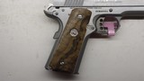 Colt 1911 Gold Cup Lite 38 Super Custom Shop upgrade Turkish Walnut Grips O5073GCL - 5 of 9