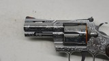 Colt Python Factory Hand Engraved D Level, 357 Mag 3