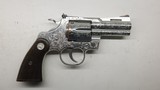 Colt Python Factory Hand Engraved D Level, 357 Mag 3