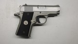 Colt Mustang Pocketlite, 380 ACP, New or Like new in case 06891 - 1 of 11