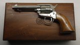 Colt Frontier Scout Nickel, Cased 22LR, 4.75