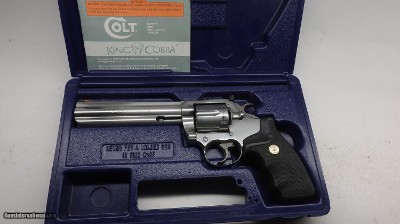 Colt King Cobra Stainless 357 Mag, 6