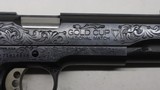 Colt 1911 Gold Cup National Match Factory B Engraved, 45 ACP New - 3 of 18