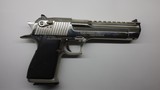 Magnum Research Desert Eagle Nickel, NOS Made in Israel 44 Mag