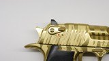 Magnum Research Desert Eagle Gold Tiger Stripe Made in USA 44 Mag - 4 of 13