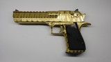 Magnum Research Desert Eagle Gold Tiger Stripe Made in USA 44 Mag - 12 of 13