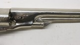 Colt 1860 Army 44 Black Power Italy 1960 Nickel Uberti - 3 of 25