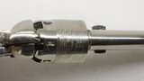 Colt 1860 Army 44 Black Power Italy 1960 Nickel Uberti - 10 of 25