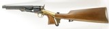 Colt 1860 Army 44 Black Power Shoulder stock Italy 1973 Uberti RAG - 21 of 21