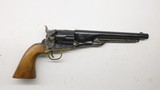 Colt 1860 Army 44 Black Power Shoulder stock Italy 1973 Uberti RAG - 2 of 21