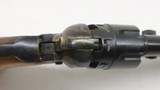 Colt 1860 Army 44 Black Power Shoulder stock Italy 1973 Uberti RAG - 9 of 21
