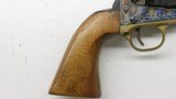 Colt 1860 Army 44 Black Power Shoulder stock Italy 1973 Uberti RAG - 7 of 21