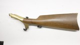 Colt 1860 Army 44 Black Power Shoulder stock Italy 1973 Uberti RAG - 20 of 21
