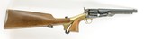 Colt 1860 Army 44 Black Power Shoulder stock Italy 1973 Uberti RAG - 1 of 21