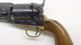Colt 1851 Navy 36 Black Power Italy 1972 Nickel Uberti Euroarms - 15 of 18