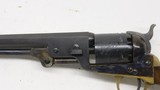 Colt 1851 Navy 36 Black Power Italy 1972 Nickel Uberti Euroarms - 16 of 18
