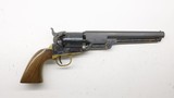 Colt 1851 Navy 36 Black Power Italy 1972 Nickel Uberti Euroarms - 1 of 18