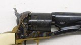 Colt 1861 Navy 36 Black Power Italy 1970 Uberti Replica Arms Ohio - 5 of 20