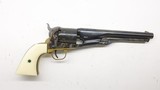 Colt 1861 Navy 36 Black Power Italy 1970 Uberti Replica Arms Ohio - 1 of 20