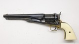Colt 1861 Navy 36 Black Power Italy 1970 Uberti Replica Arms Ohio - 20 of 20