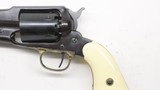 Remington Copy 1858 New Army 36 Black Power Italy 1973 Uberti - 17 of 21