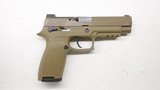 Sig Sauer p320 M17 FDE NRA New in case 320F9m17MS