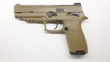 Sig Sauer p320 M17 FDE NRA New in case 320F9m17MS - 2 of 5