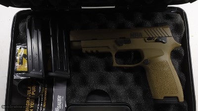 Sig Sauer p320 M17 FDE NRA New in case 320F9m17MS - Image 4 of 5