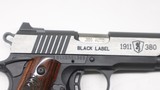 Browning 1911 1911-380 380acp Black Label Factory Demo 051912492 - 3 of 15