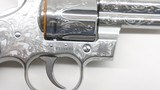 Colt Python Factory Expert Hand Engraved C , 357 Mag 3" New - 4 of 20