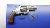 Colt Python Factory Expert Hand Engraved C , 357 Mag 3" New - 2 of 20