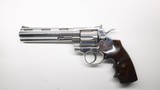 Colt Python Bright Stainless 357 6" Like new in case 1996 - 19 of 21