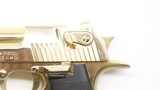 Magnum Research Desert Eagle Gold Made in Israel 44 Mag - 10 of 15